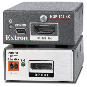 Преобразователь Extron HDMI в DisplayPort, 
HDP 101 4K, 60-1739-01